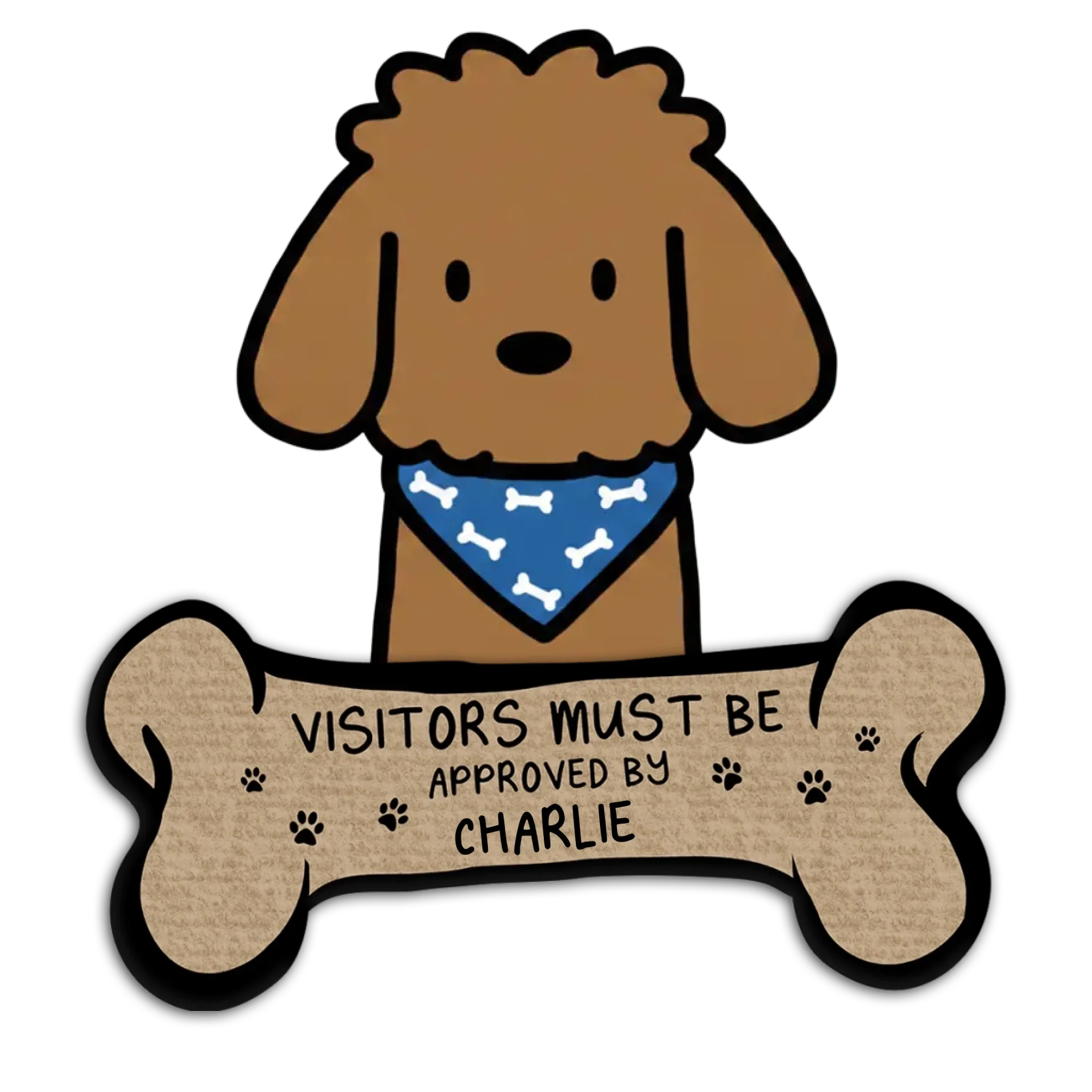 Whimsical Approved - Personalized Custom Doormat - Image 8