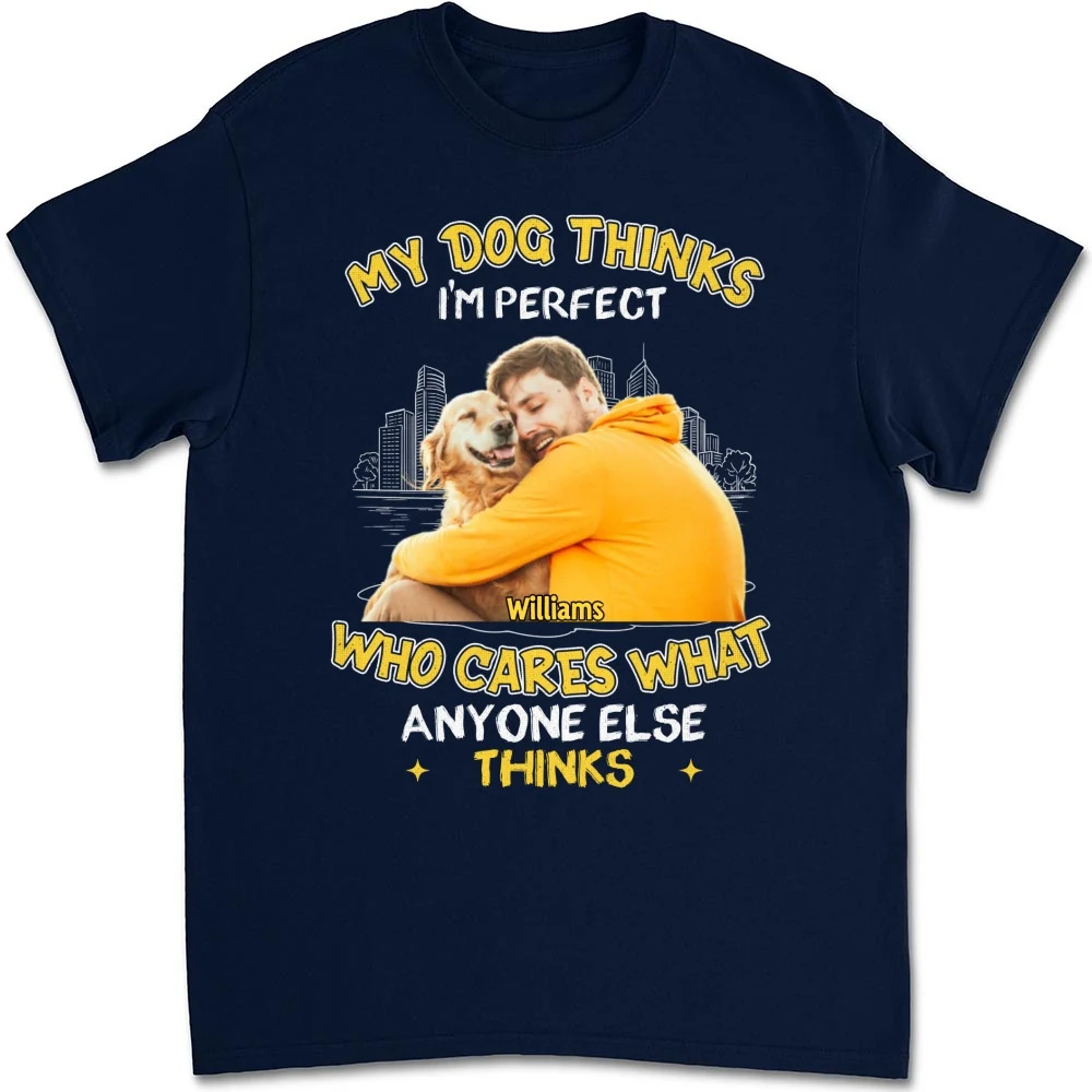 Who Cares About You Saying Photo - Personalized Custom Unisex T-shirt - Image 9