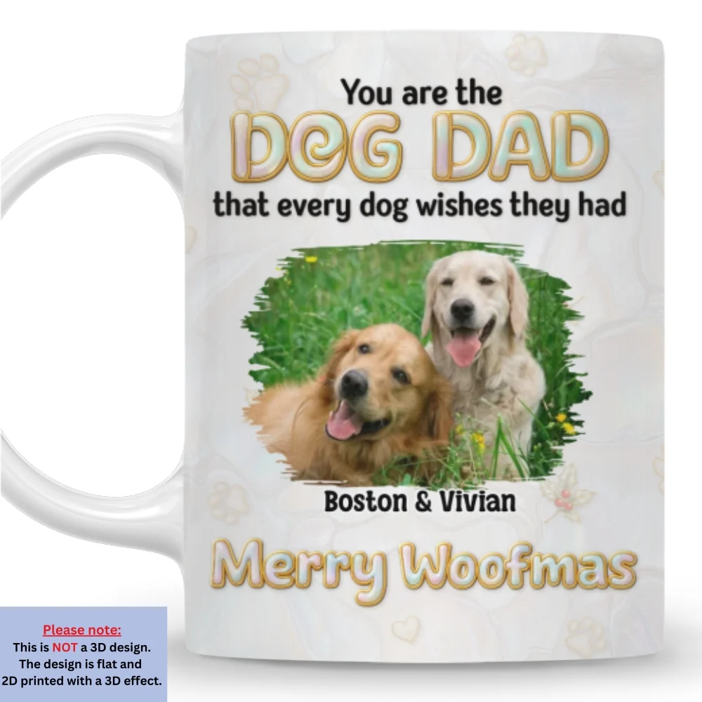 Wish For A Mom Like You Photo - Personalized Custom 3D Effect Coffee Mug - Image 6