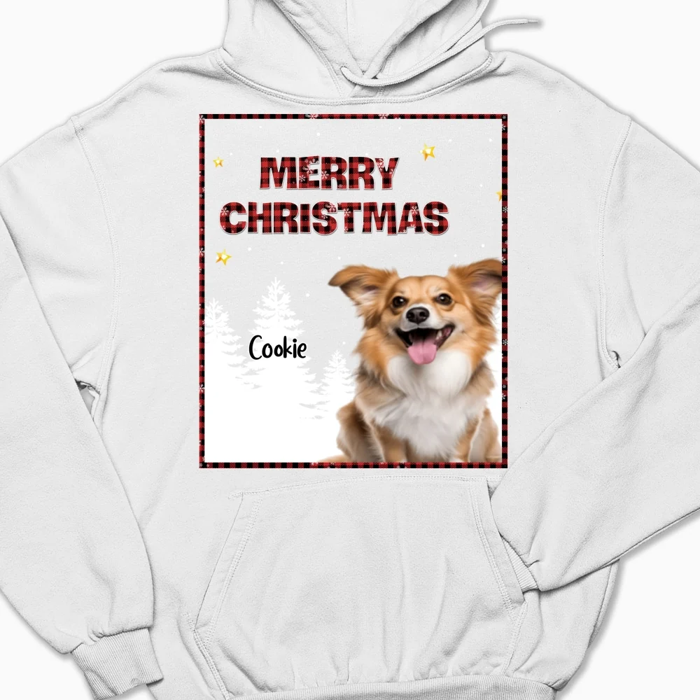 Wonderful Time With Dog Photo - Personalized Custom Hoodie - Image 2