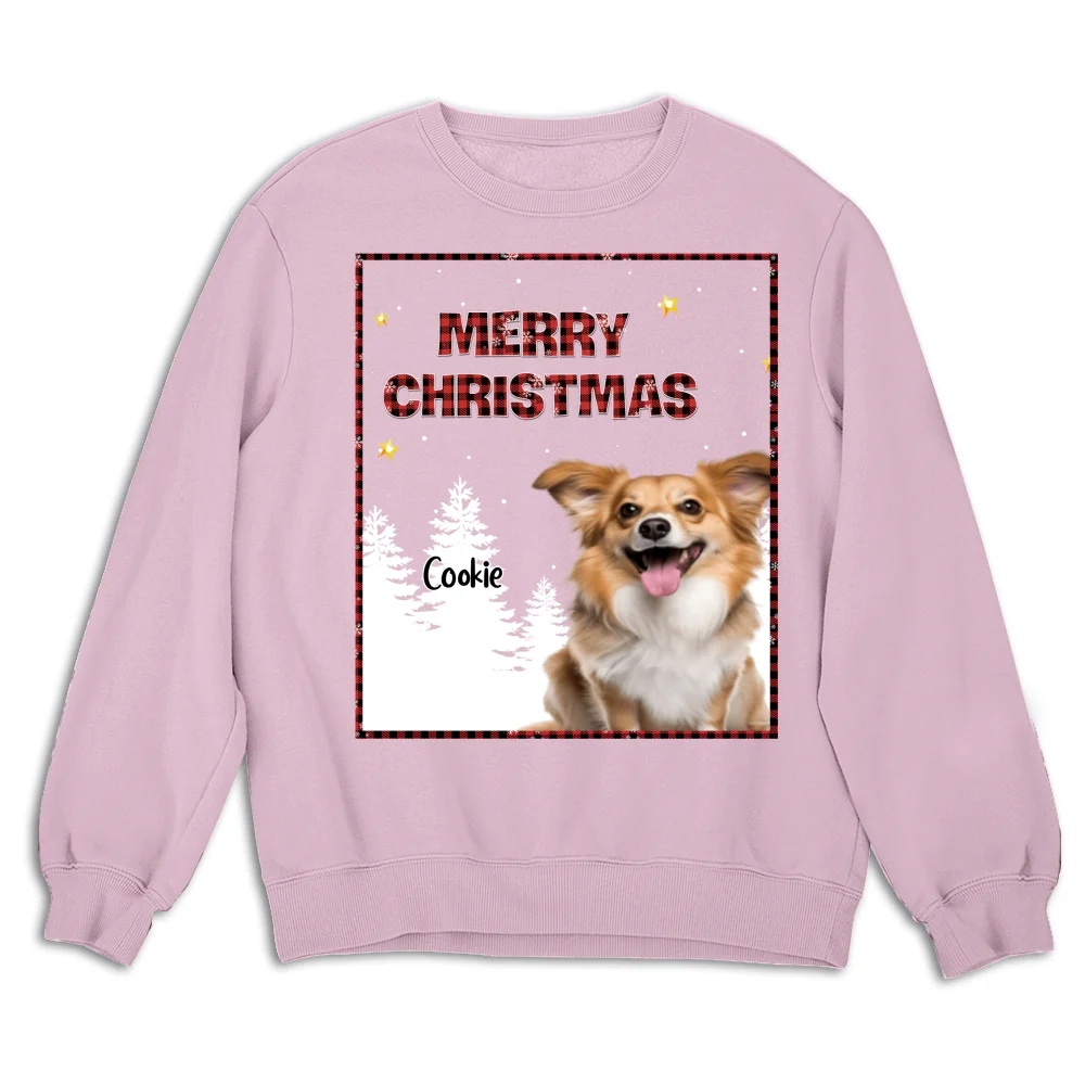 Wonderful Time With Pet Photo - Personalized Custom Sweatshirt - Image 2