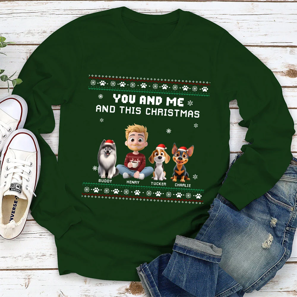 Would Call This Us - Personalized Custom Long Sleeve T-Shirt - Image 3