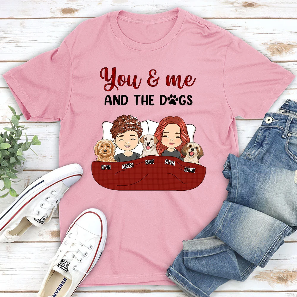 You And Me - Personalized Custom Unisex T-shirt - Image 3