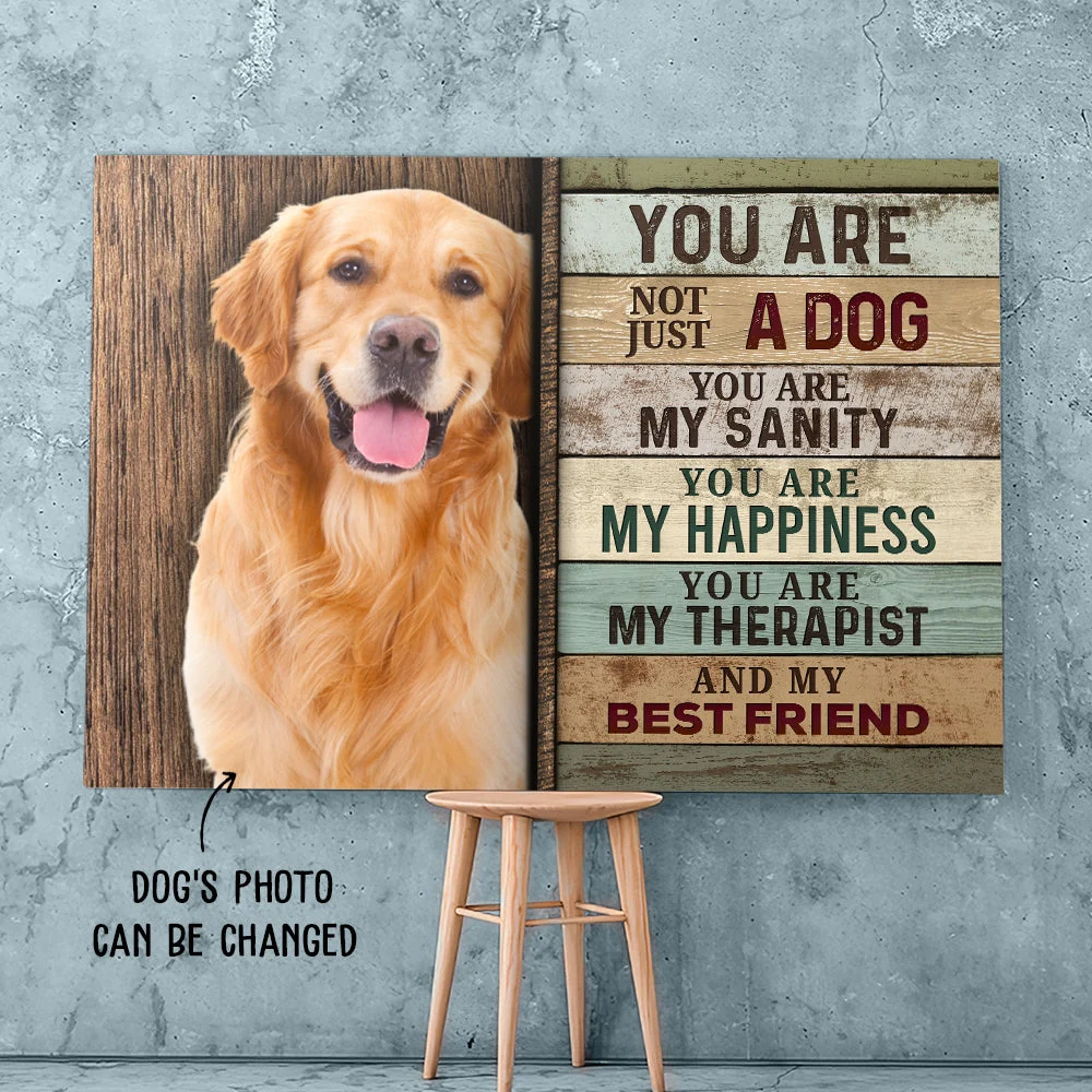You Are My Sanity - Personalized Custom Photo Canvas - Image 2