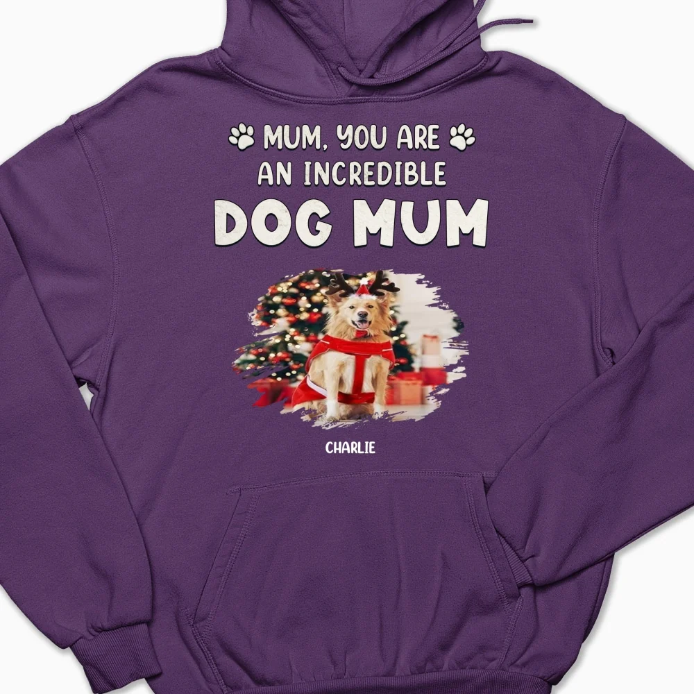 You Are Pawfect Christmas Photo - Personalized Custom Hoodie - Image 6