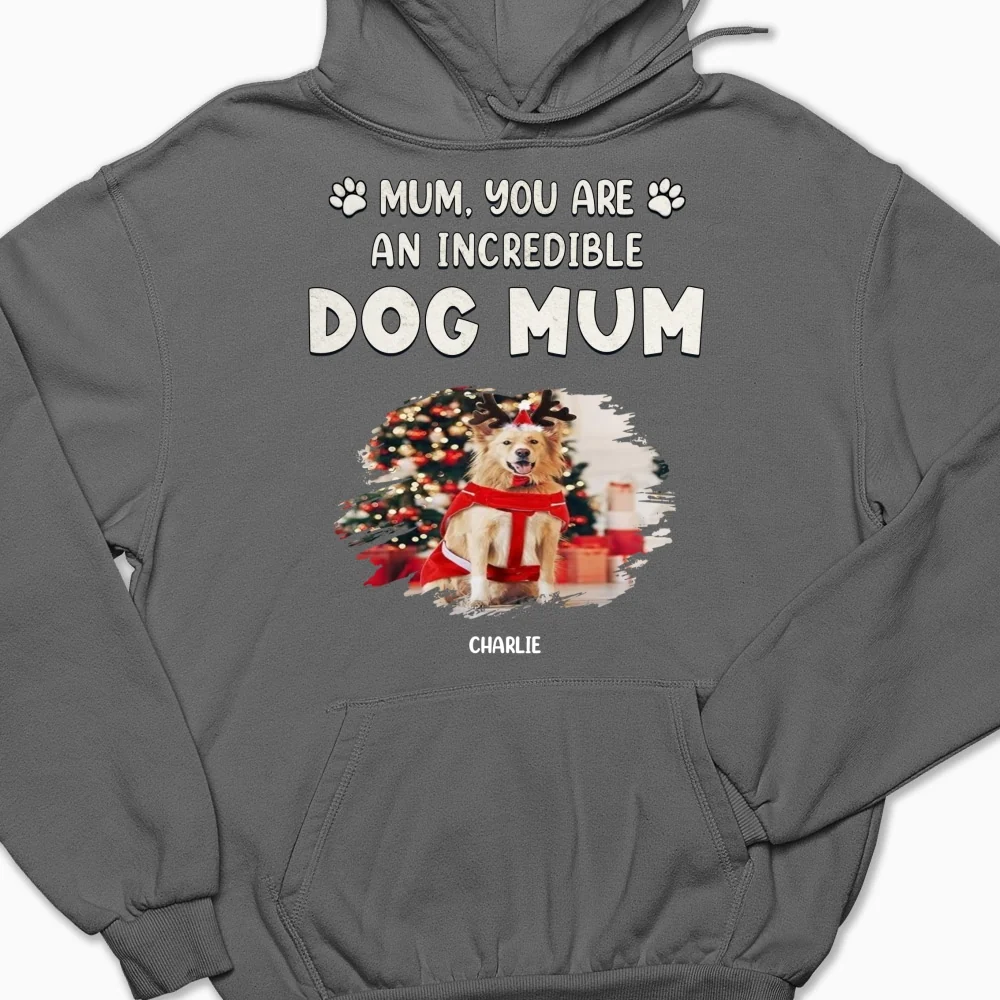 You Are Pawfect Christmas Photo - Personalized Custom Hoodie - Image 7