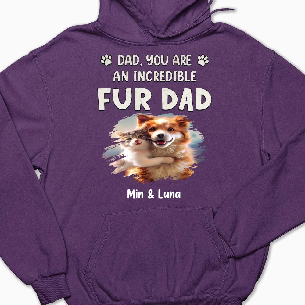 You Are Pawfect Christmas Ver Pet Photo - Personalized Custom Hoodie - Image 7