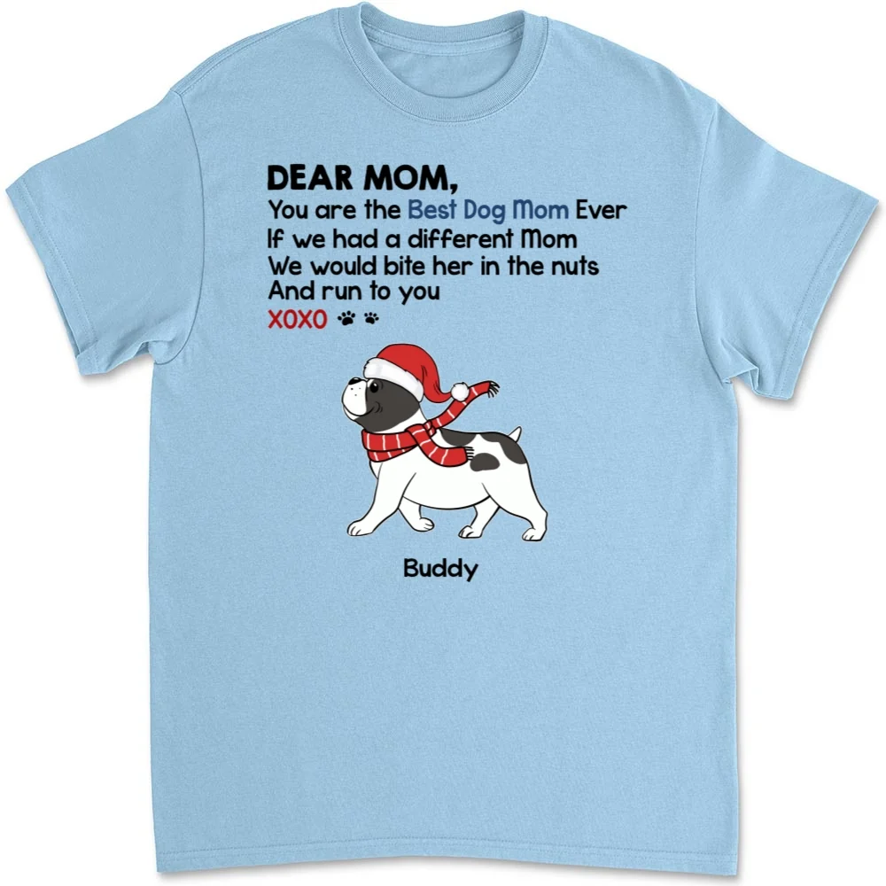 You Are The Best Dog Dad Mom - Personalized Custom Unisex T-shirt - Image 8