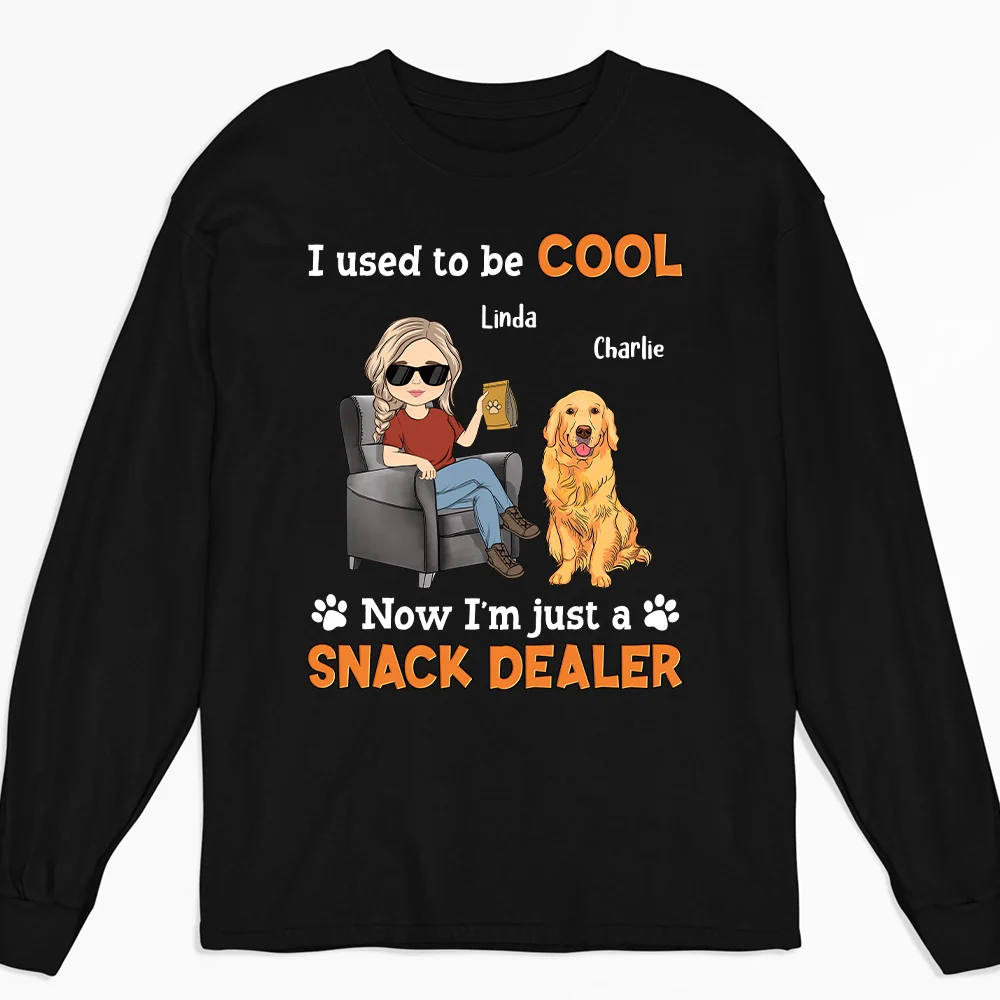You Are The Snack Dealer - Personalized Custom Long Sleeve T-shirt