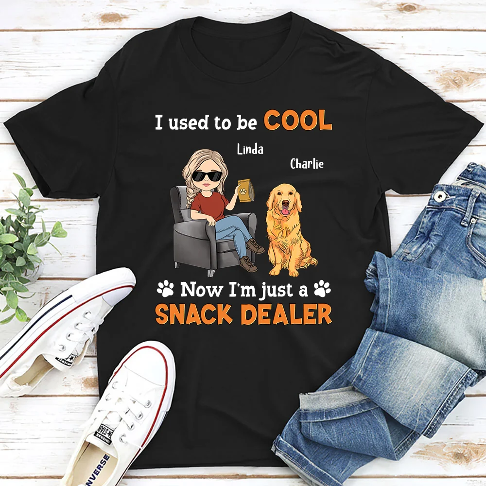 You Are The Snack Dealer - Personalized Custom Unisex T-shirt - Image 2