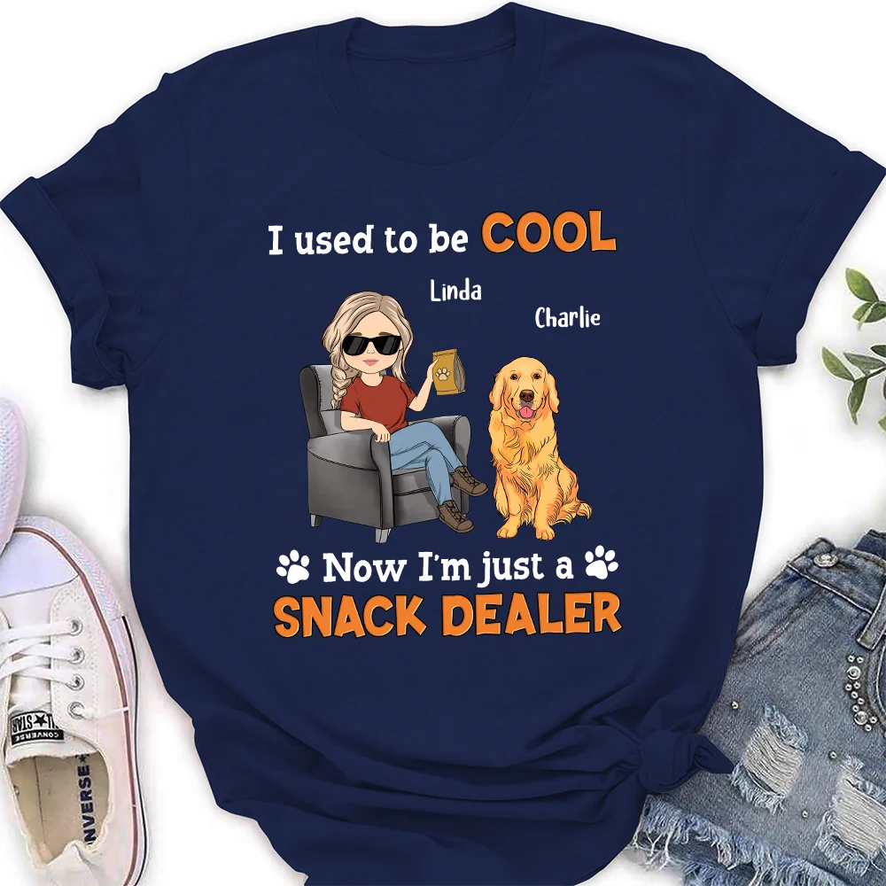You Are The Snack Dealer - Personalized Custom Women's T-Shirt - Image 2
