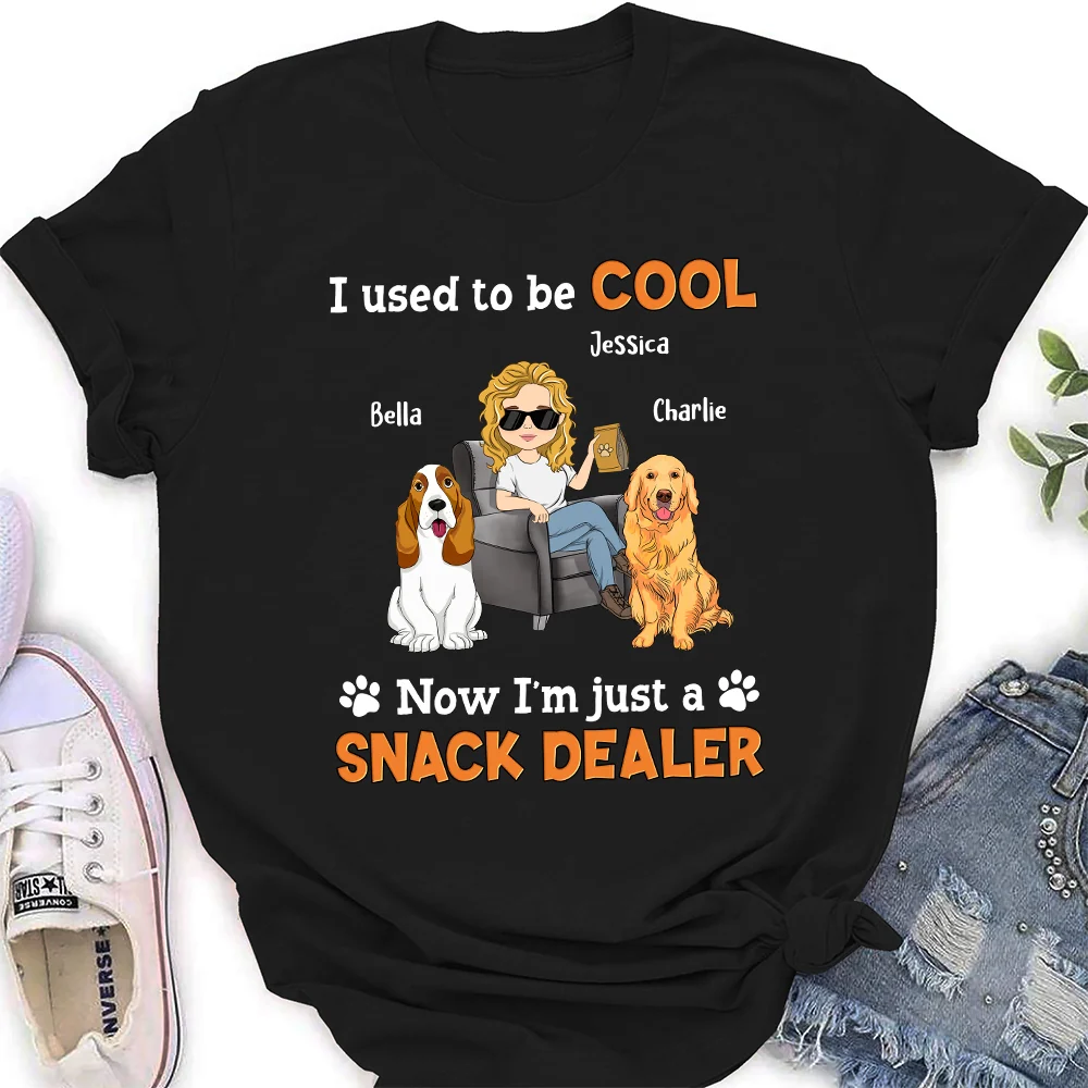 You Are The Snack Dealer - Personalized Custom Women's T-Shirt - Image 3