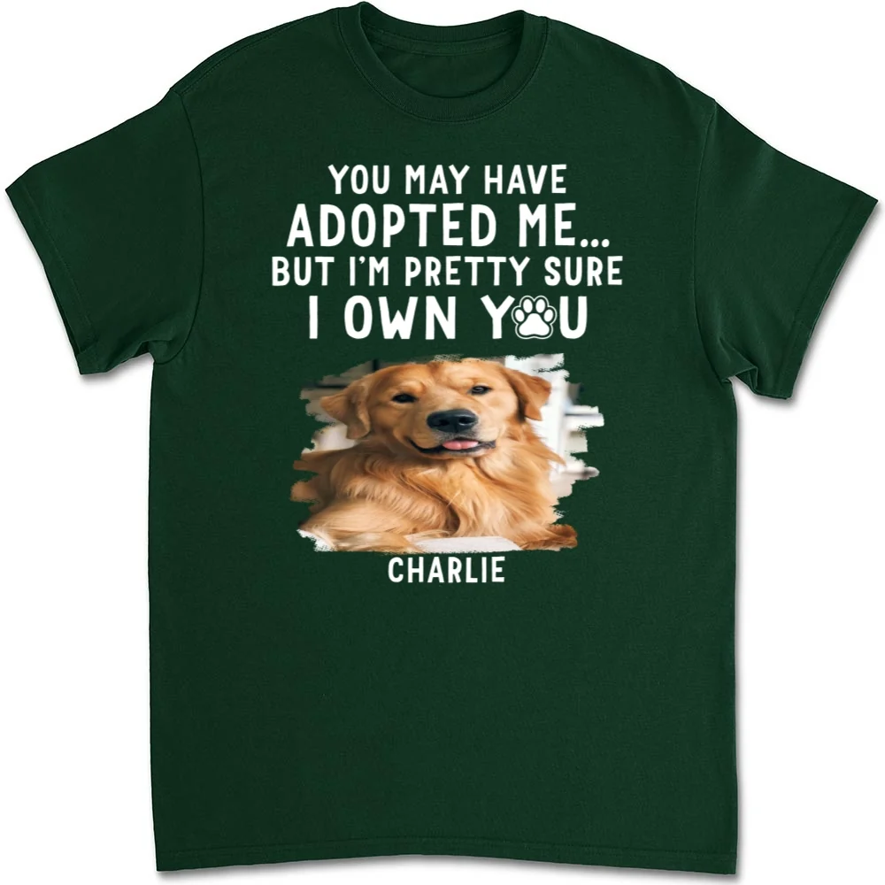 You Belong to Us Photo - Personalized Custom Unisex T-shirt - Image 8