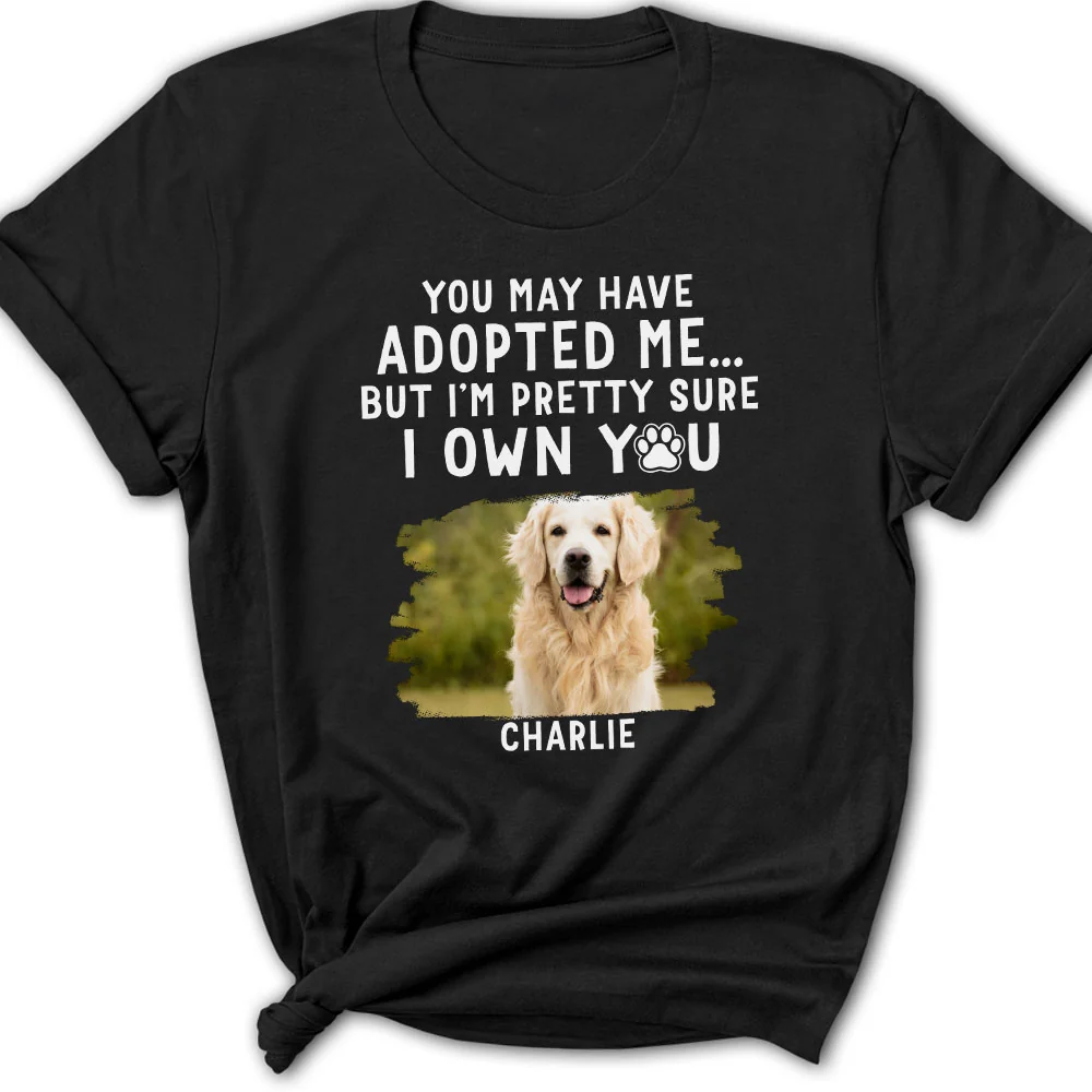 You Belong to Us Photo - Personalized Custom Women's T-Shirt