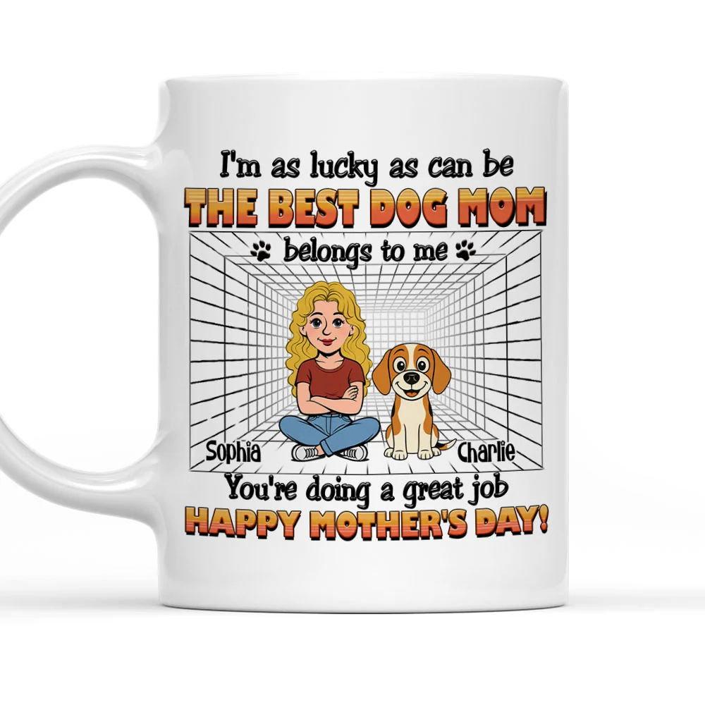 You Belongs To Me Mom - Personalized Custom Coffee Mug