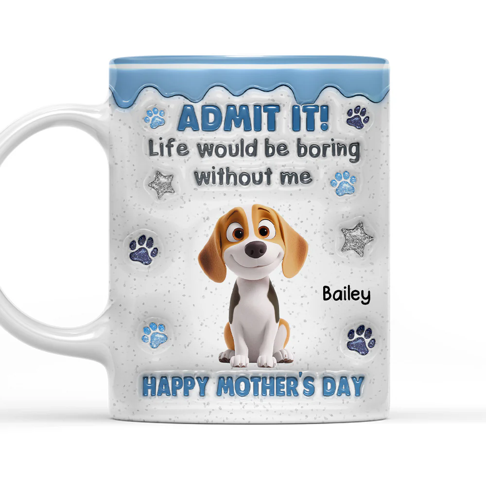 You Have No Choice - Personalized Custom 3D Inflated Effect Coffee Mug