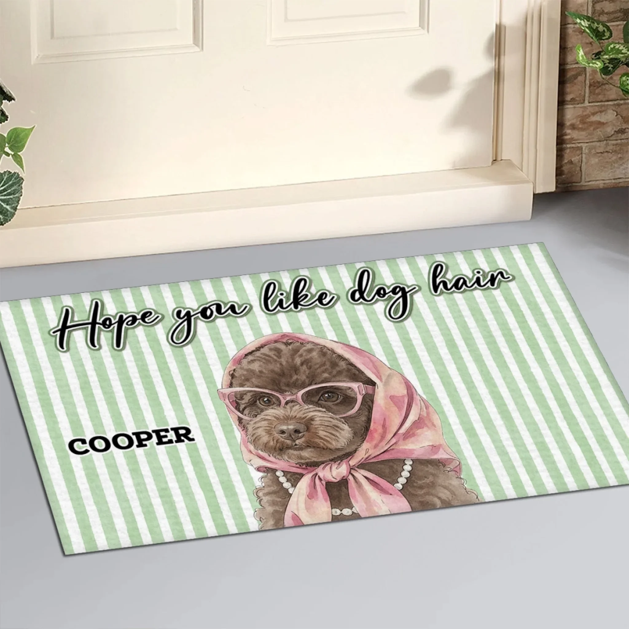 You Must Like Dog Hair - Personalized Custom Doormat - Image 4