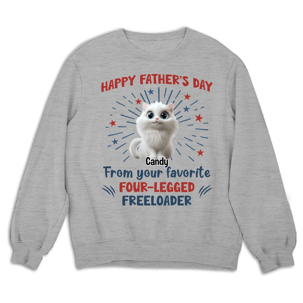 Your Four Legged Freeloaders - Personalized Custom Shirt - Image 10