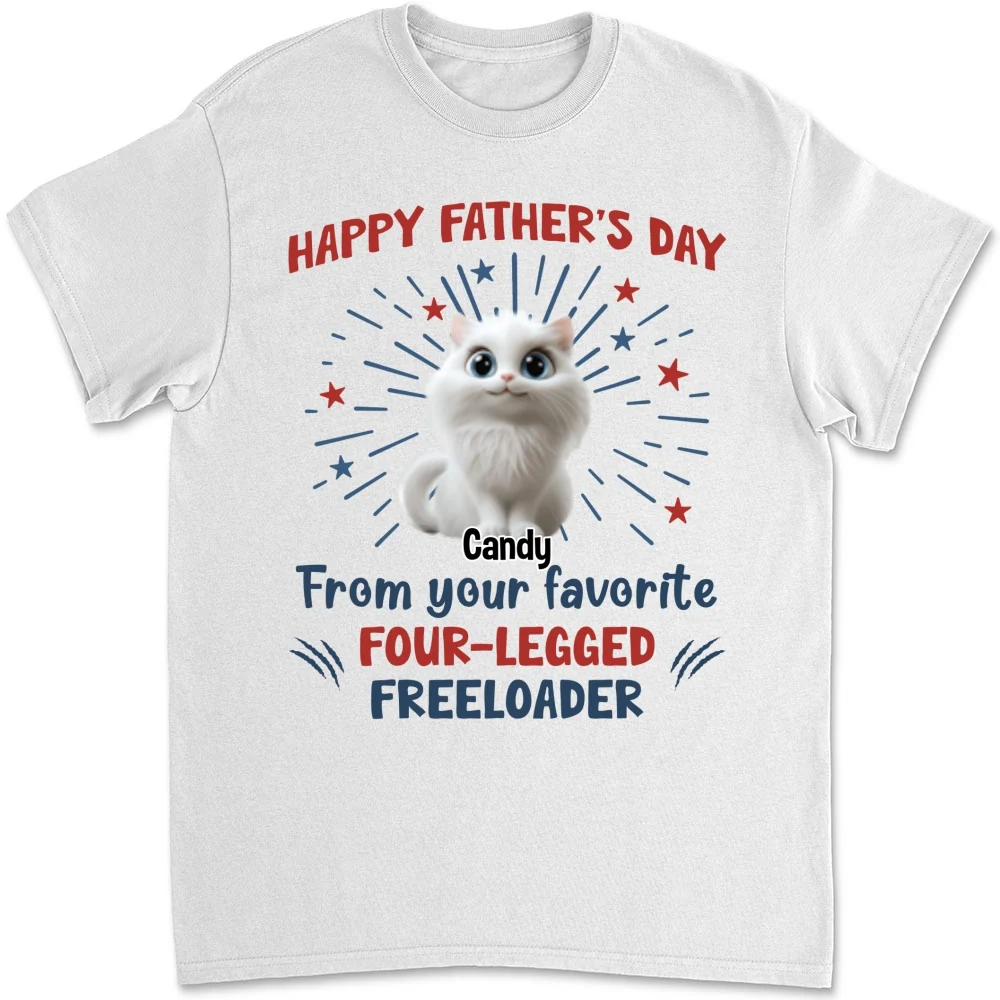Your Four Legged Freeloaders - Personalized Custom Shirt - Image 5